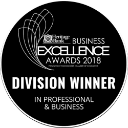 WINNER - Professional & Business Legal Services - Toowoomba Business Excellence Awards 2018