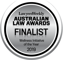 FINALIST - Wellness Initiative of the Year - Lawyers Weekly Australian Law Awards 2019